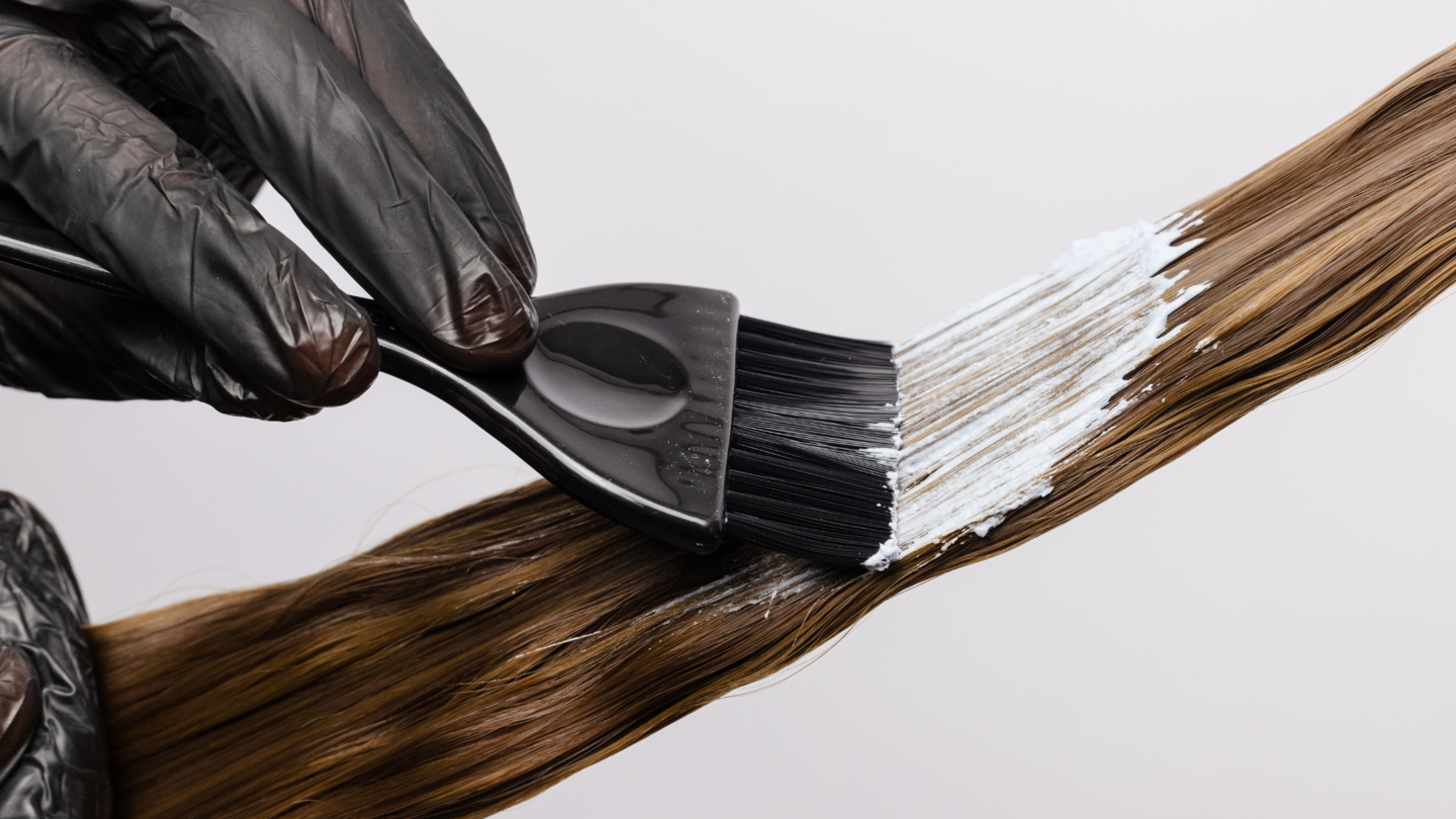 カラー・パーマのシーン